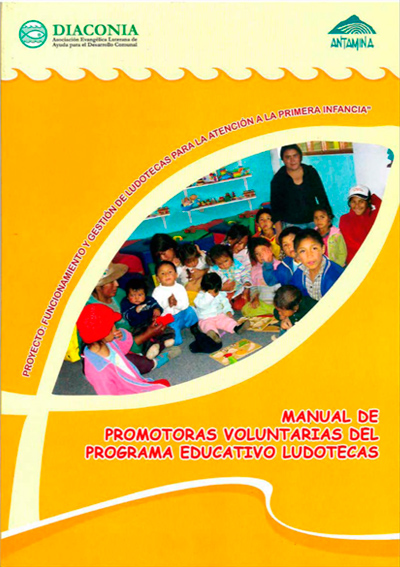Manual de promotoras voluntarias del programa educativo ludotecas